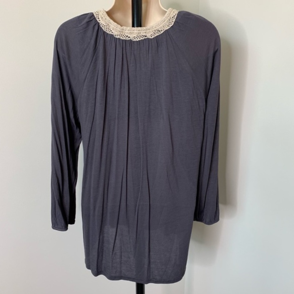 Anthropologie One September Nightingale Tassel Top - Picture 7 of 8